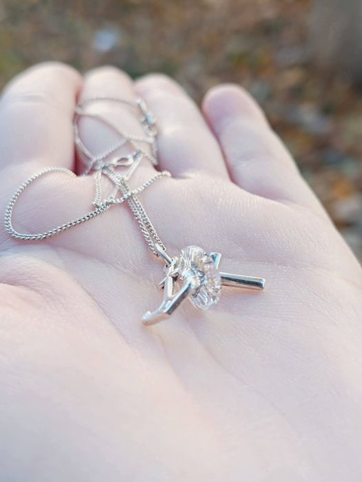 Vechi colier/lanț din argint de 925