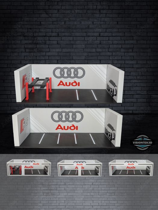 3D принтирани диорами за Hot wheels/Matchbox/Majorette и други 1:64