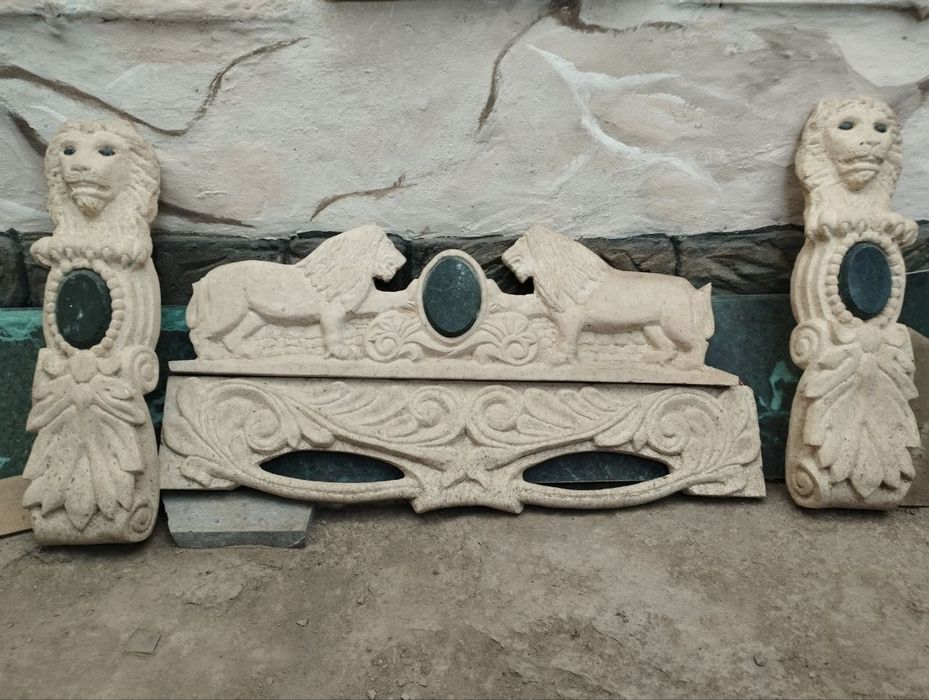 изделия из камня травертин