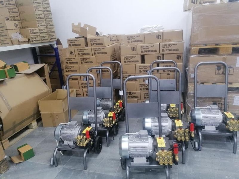 Cap Pompa spalatorie interpump 200bar /15l