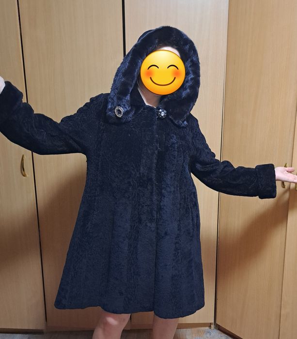 Шуба мутоновая 48 размер