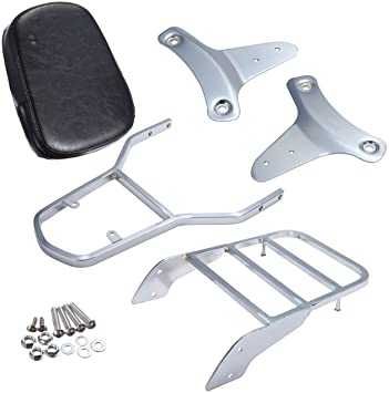 Suport/spatar Sissybar moto Honda Shadow cu portbagaj