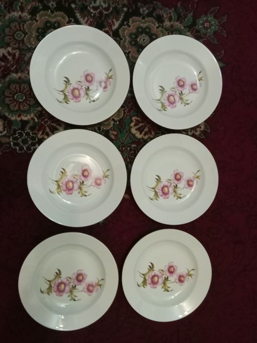 Тарелки большие ГДР Чехословакия Япония старый Китай СССР