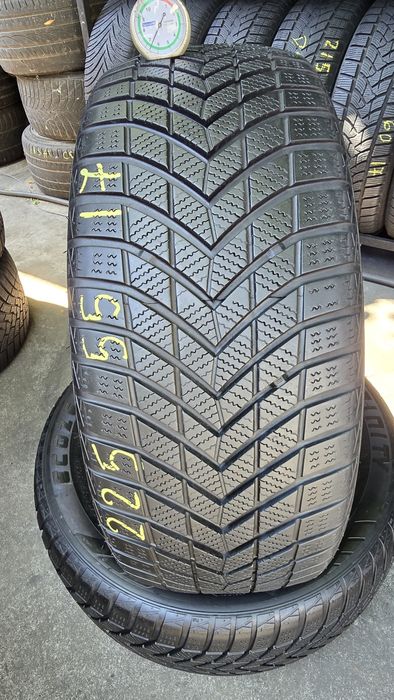 2 anvelope iarnă 225/55/17 - transport gratuit