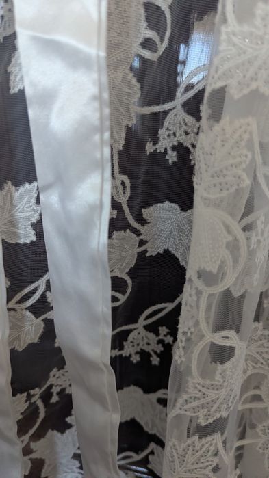 Дамски дантелен халат М размер