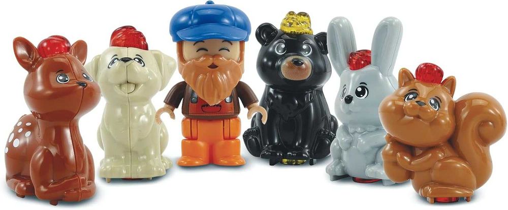 Vtech Комплект Лодка с фигури на животни със звук и светлина