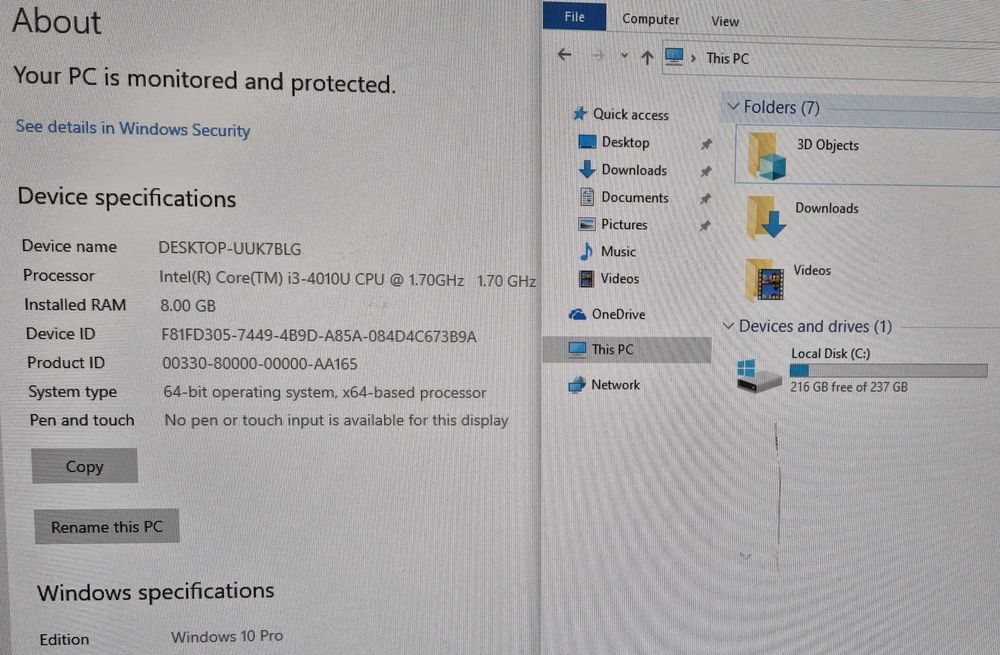 Мини компютър Intel NUC D34010WYK – i3-4010U, 8GB RAM, 256GB SSD
