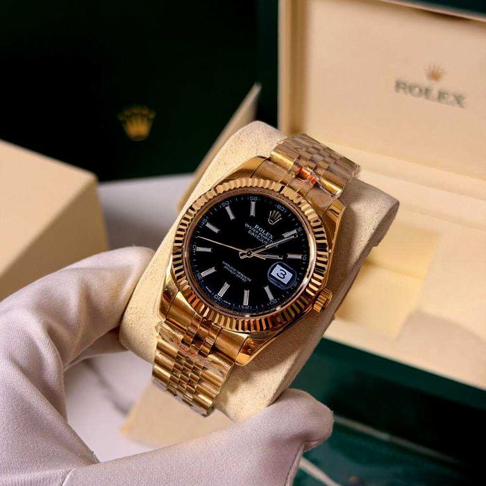 Луксозен мъжки часовник Rolex Gold