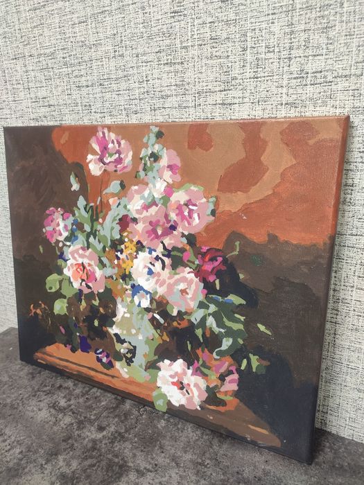 Картина по номерам, готовая