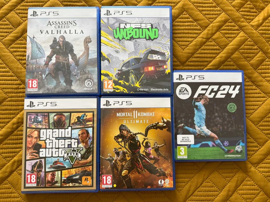 Pachet 5 jocuri Playstation 5 PS5
