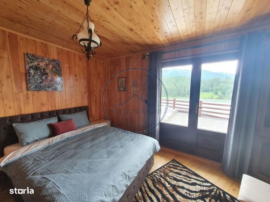 Cabana cu accesc la lac, 1400mp teren Colibita