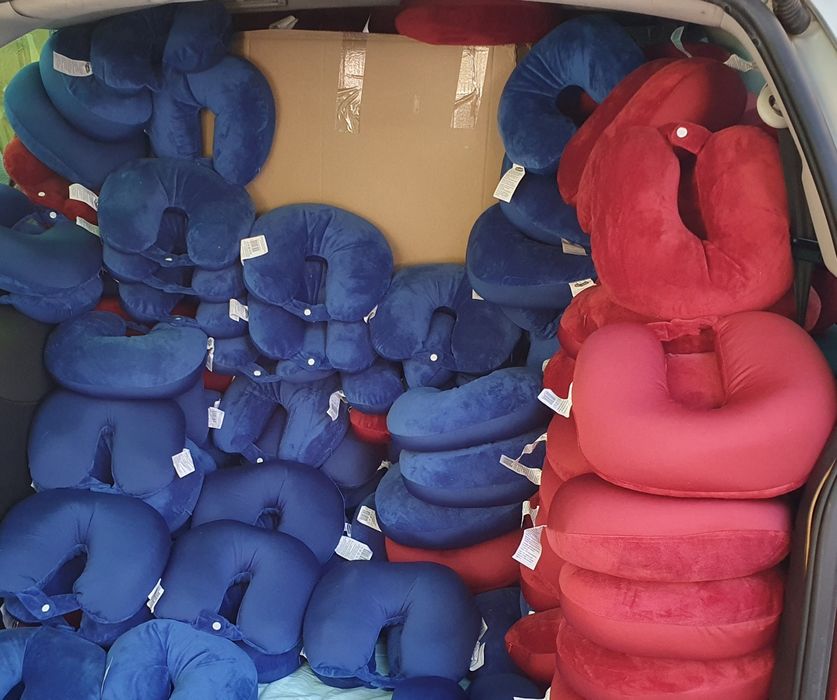 НОВИ ! Възглавници за пътуване - 475 Броя ! НА ЕДРО !