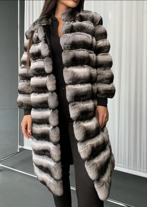 Шиншилловая шуба