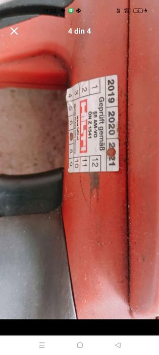 Vând pistol hilti dx76