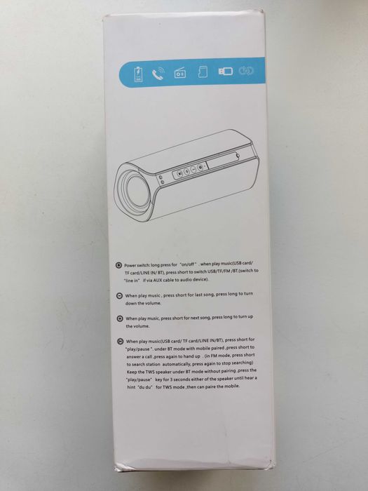 T&G PORTABLE Wireless Speaker TG531