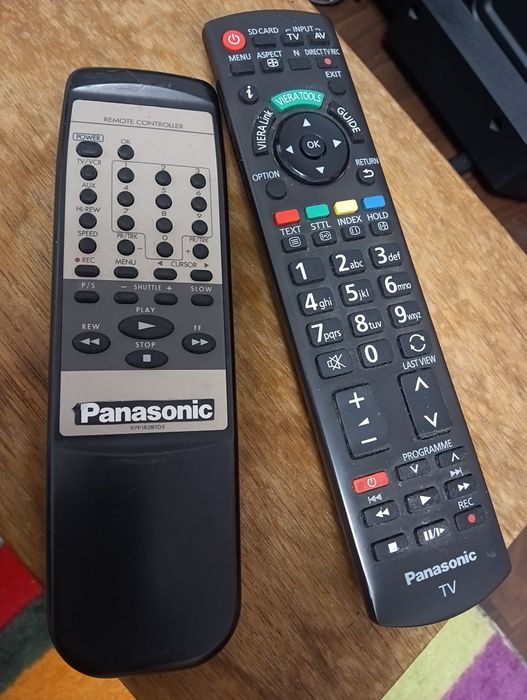 Telecomanda pentru video VHS PANASONIC NV65 și TV