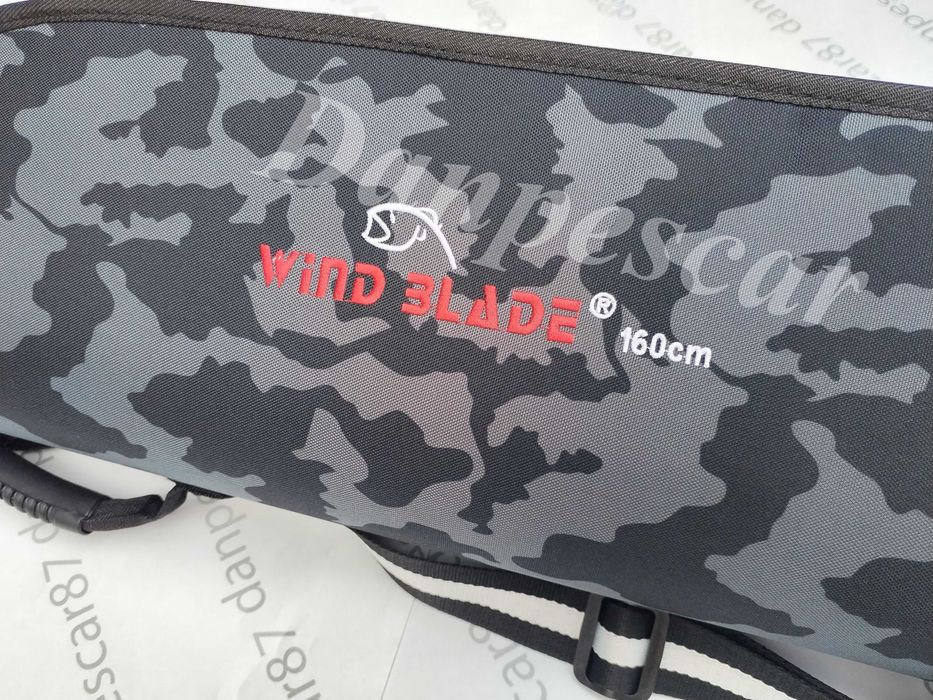 Geanta HUSA WB rigida pentru 2 lansete cu mulinete lungime 160cm