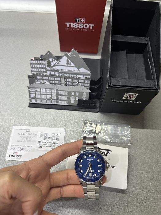 Часовник Tissot Seastar T120.210.11.041.00 МАЛКО НОСЕН