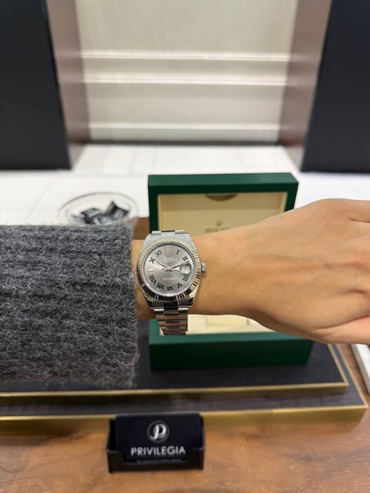 Rolex Datejust 41 mm steel and white gold 126334