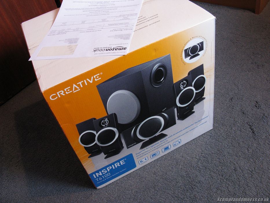 Creative Inspire T6100 5.1 Surround Sound Speaker System