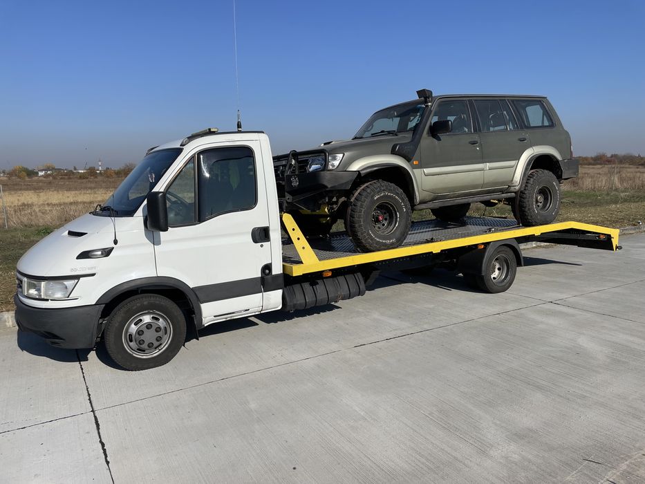 Tractari auto-platforma,Rosiori de vede-Peretu-Maldaeni