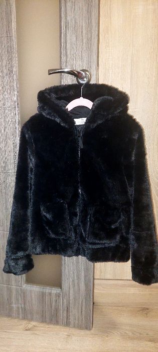 Haină blană fetițe H&M