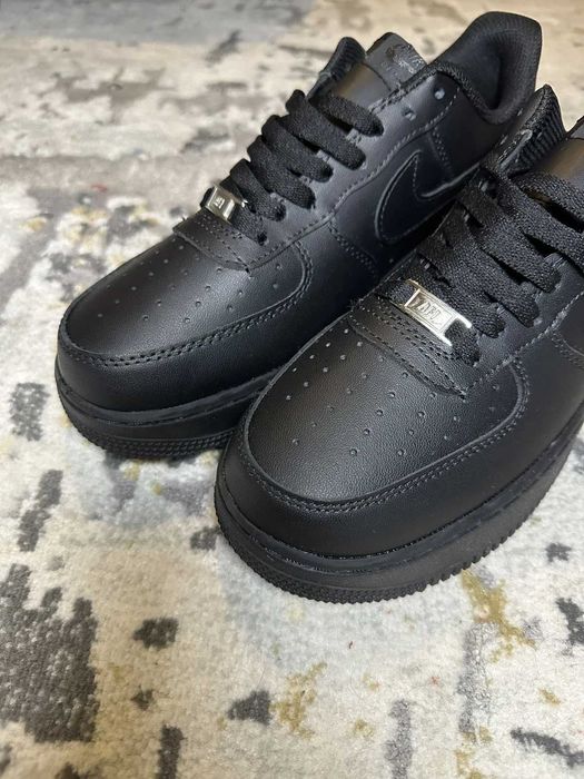#EDITIE LIMITATĂ# Nike Air Force 1 Low Triple Black - Verificare Colet