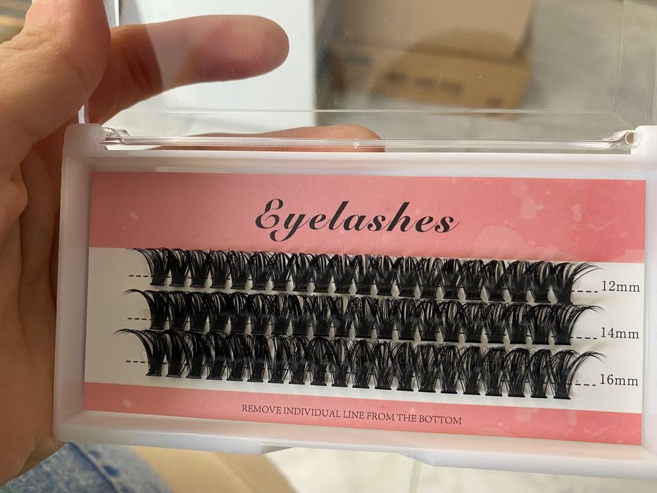 Промоция  Мигли  80 D , 9D Fluffy Lashes ,руски обем ,