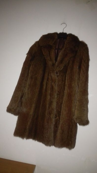 Палто, естествен косъм