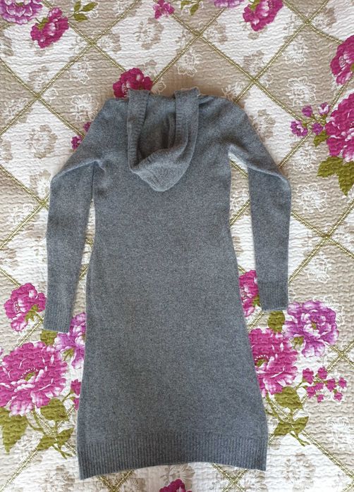 Rochie tricot mix lana angora Esprit Zara Massimo Dutti