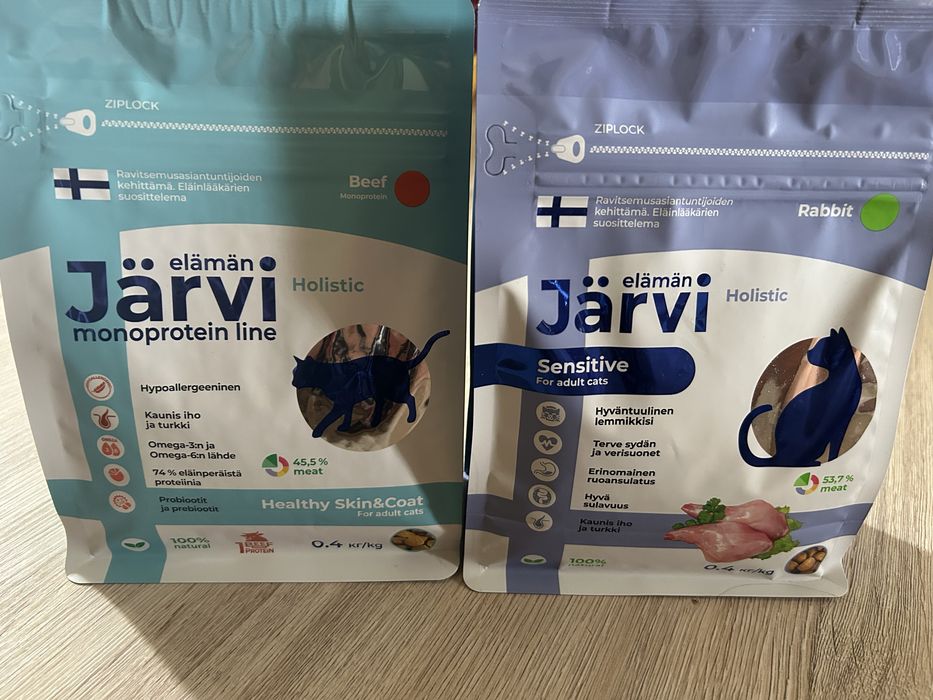 Продается кошачий корм Jarvi