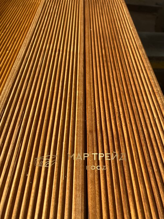 Декинг - подова настилка от смърч 9см