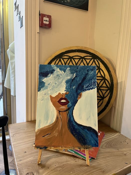 Картина девушка