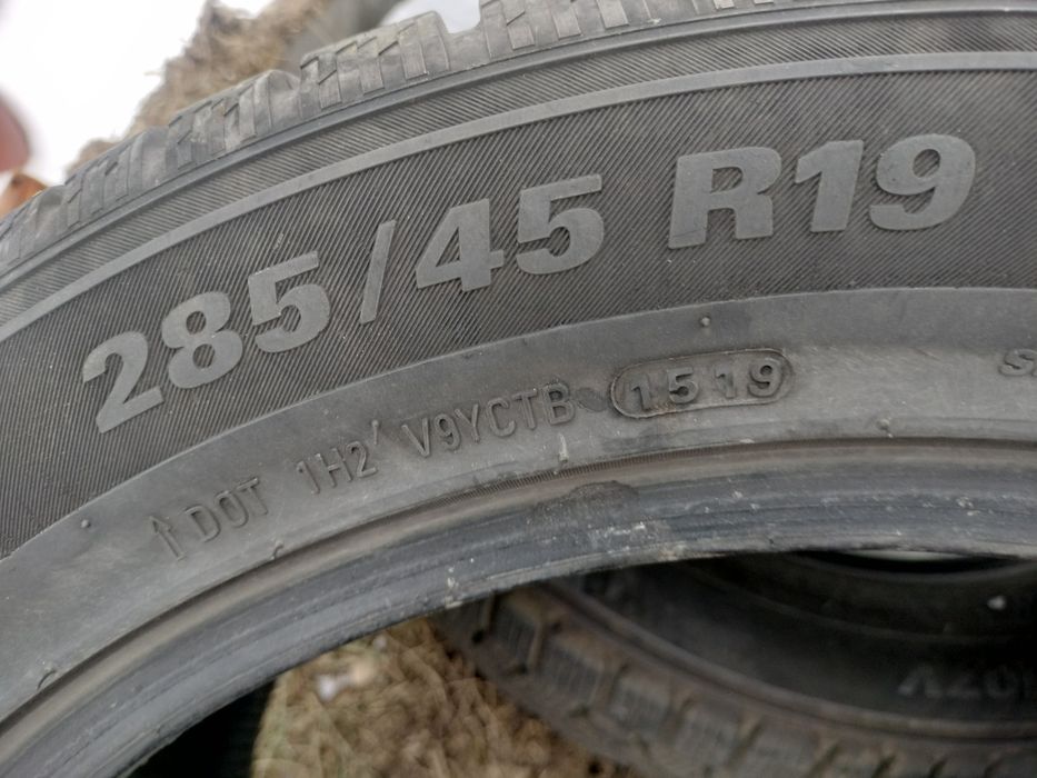 285 45 r 19. 255  50 r19 iarna