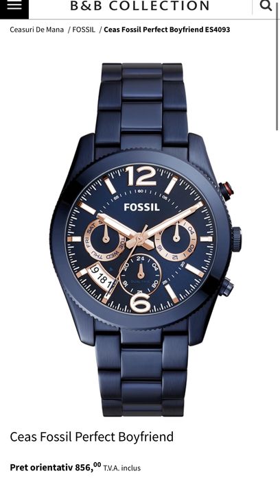 De vanzare ceas Fossil
