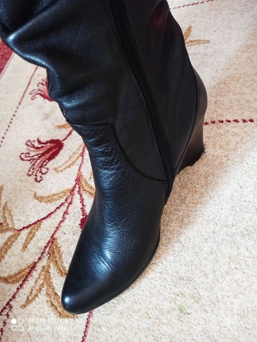 Сапоги кожа р 39