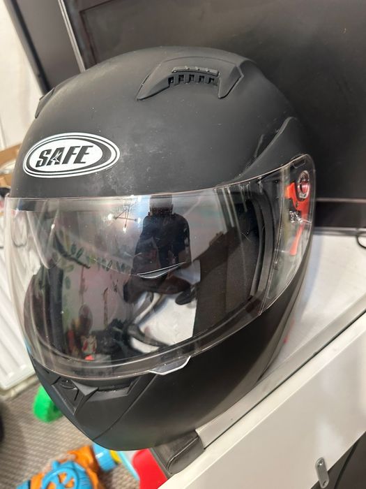 Casca moto L/XL ochelari