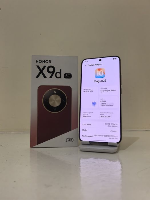 Honor X9d 5G (8/256) srochna