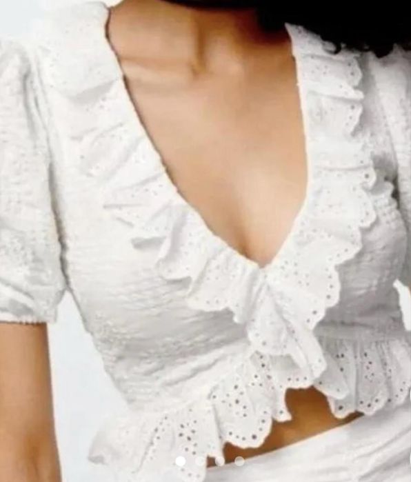 Zara къса блузка