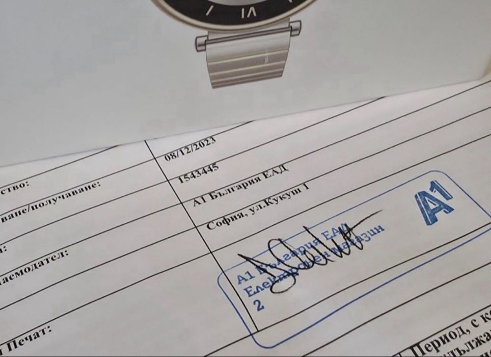 41mm Huawei Watch GT4 | GT 4 Гаранция от А1 до 2025 Silver Stainless