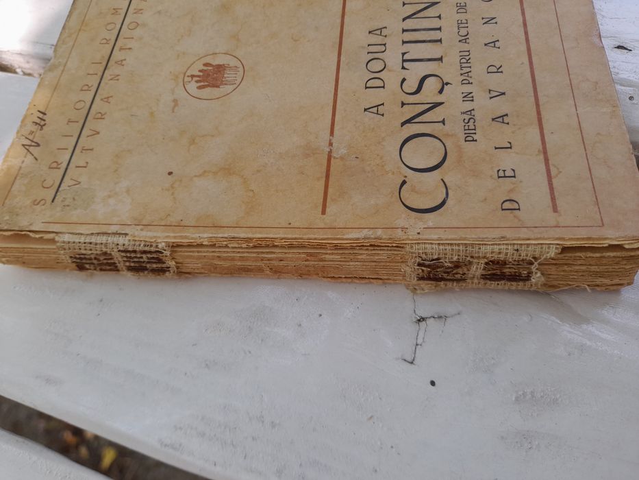 Carte veche din 1923