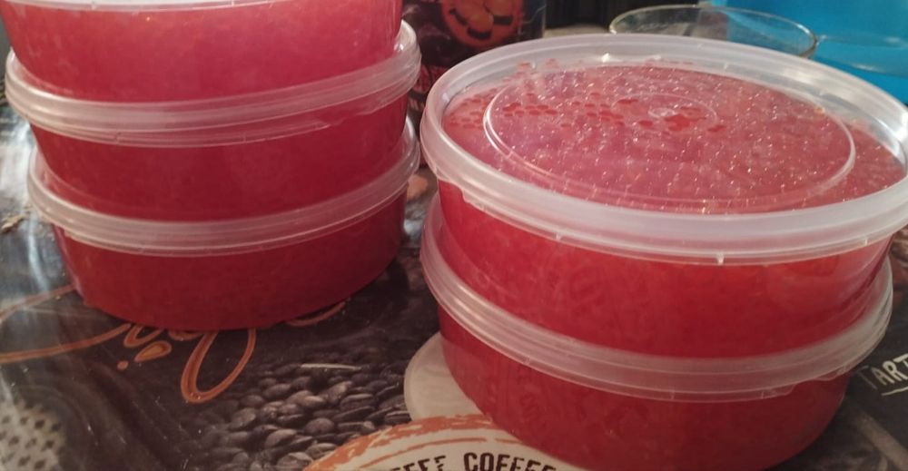 Икра форели красная