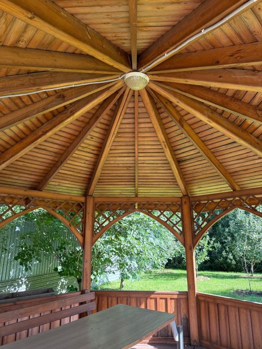 Деревянная беседка 5х5