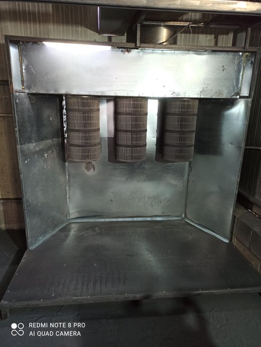 Cabina vopsit electrostatic