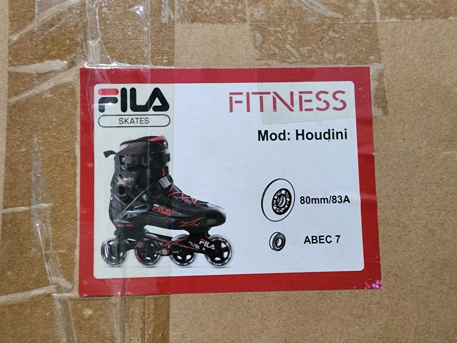 Ролики FILA Houdini 80mm, размер EU39, UK6, US8. Роликовые коньки