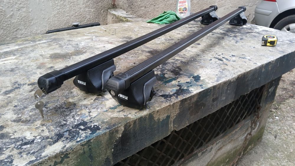 Оригинални греди за багажник TULLE за повечето комбита VWPASSAT/79€€