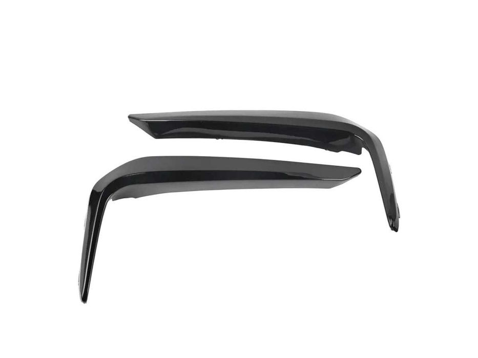 Extensii Prelungiri Ornamente Trim Bara Fata M BMW G30 G31, Lip Splitere, Negru Lucios
