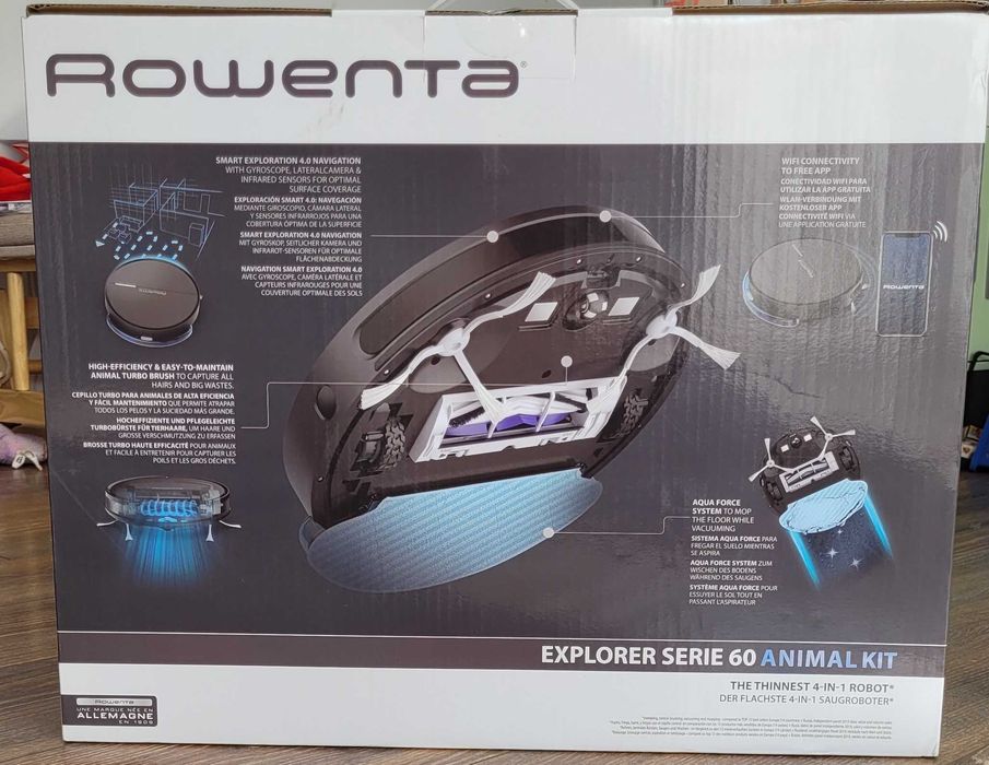 Aspirator robot Rowenta X-Plorer Serie 60 Animal Kit