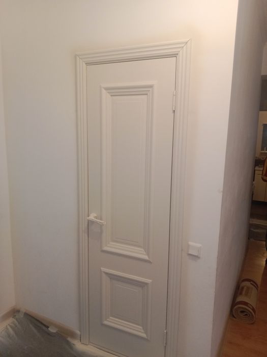 Покраска межкомнатных дверей