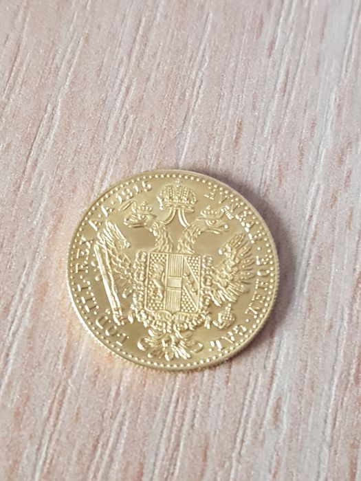 Moneda aur 1 ducat dukat 1915 franz jozef investitie